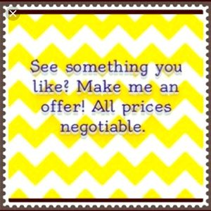 ALL PRICES NEGOTIABLE!!💓😊